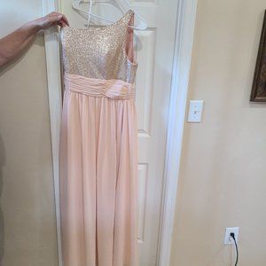 Christina Wu Pink Bridesmaid Dress Size 20